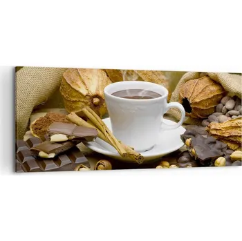 Obraz Obraz na plátně do obýváku, ložnice 120x50 gastronomie obrazy na zeď