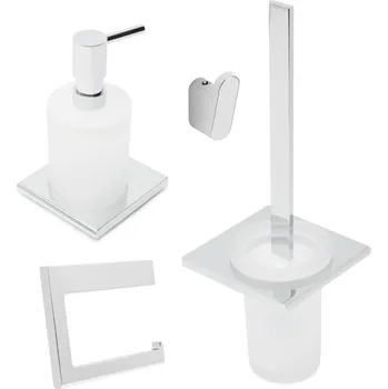 Sada koupelnových doplňků Cenově zvýhodněný set doplňků SAT Evolution SATDBEVOR1 - SATDBEVOR1