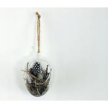 Velikonoční dekorace Papírová velikonoční závěska vajíčko