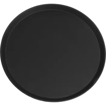 Cambro sklolaminátový protiskluzový kulatý černý tác Camtread 405mm