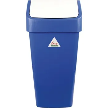 Odpadkový koš Scot Young SYR koš s vyklápěcím víkem modrý