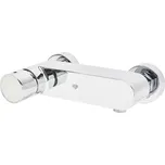 Sprchová baterie SAT Fusion bez sprchového setu páka bílé sklo SATBSFU268BS - SATBSFU268BS