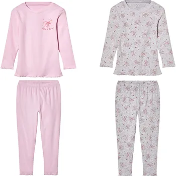 Dívčí pyžamo lupilu® Dívčí vroubkované pyžamo