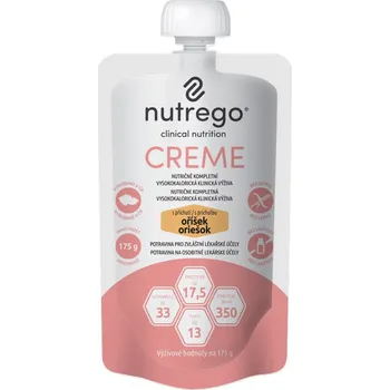 Speciální výživa NUTREGO CREME S PŘÍCHUTÍ OŘÍŠEK perorální roztok 12X175G