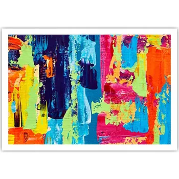 Obraz Plakát na zeď bez rámu 100x70 abstrakce obraz plakáty obývací pokoj ložnice