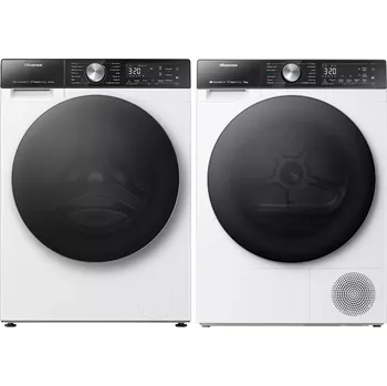 Sporák Hisense WF5S1045BW + DH5S102BW