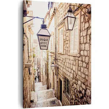 Obraz Obraz na plátně do obýváku, ložnice 50x70 staré město obrazy na zeď