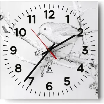 Hodiny Nástěnné hodiny do obýváku 40x40 Světlé Tiché Hodiny na skle Stylové Bezhlučné