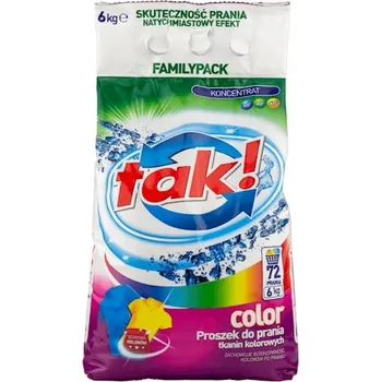 Prací prášek Tak prášek na barevné prádlo 6 kg