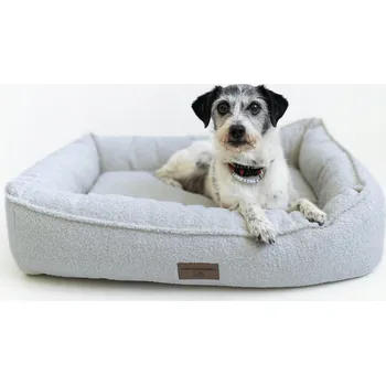 Pelíšek pro psa Pelíšek PREMIUM Boucle Ecru - 60 x 50 cm - pro psa kočku York Maltézský pes