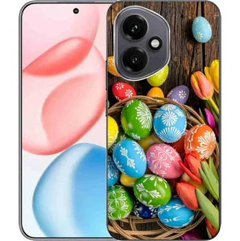 Velikonoční dekorace Gelový kryt mmCase na Honor 400 - velikonoční vajíčka