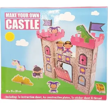 kreativní sada Sestav si sám: Papírový model hradu