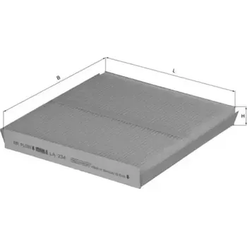 Kabinový filtr MAHLE Filtr vzduchu v interiéru MAO LA 234