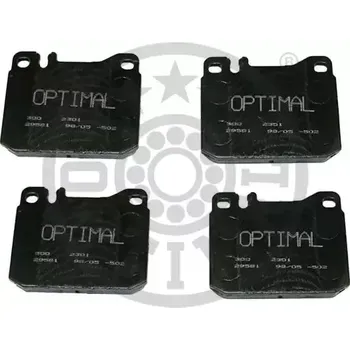 Brzdový systém OPTIMAL Sada brzdových destiček OPT BP-02301