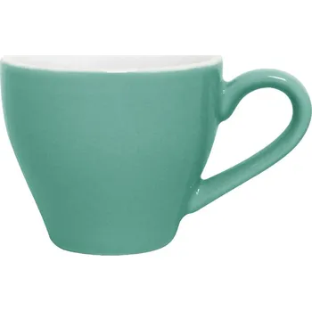 Olympia šálky na espresso Cafe akvamarínové 100ml (sada 12ks)