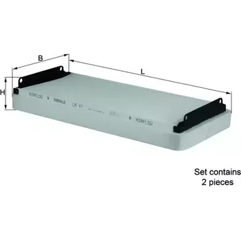 Kabinový filtr MAHLE Filtr - vzduch v interiéru MAO LA 47/S