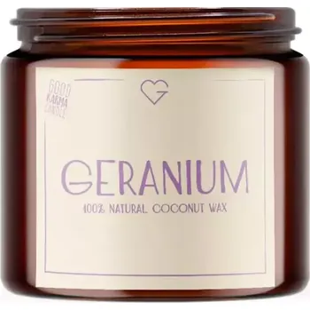 Svíčka Goodie Svíčka s bavlněným knotem - Geranium 80 g