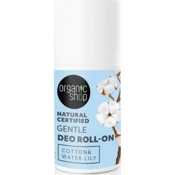 ORGANIK SHOP Přírodní Jemný Deodorant Roll-On Bavlna a Lilie 50 ml