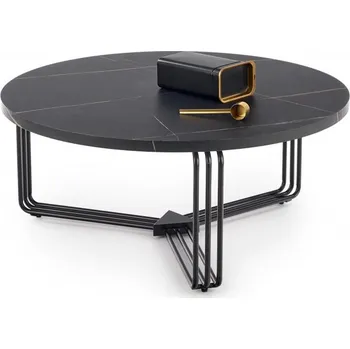Konferenční stolek Konferenční stolek ANTICA — kov, MDF, černá