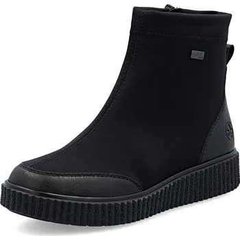 Dámské kozačky Dámská kotníková obuv RIEKER Y4353-00 černá W5 36