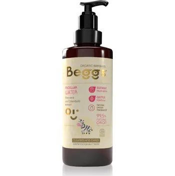 Přípravek na čištění pleti a oči Beggs Organic Baby & Kids Micelar Water micelární voda pro děti 200 ml
