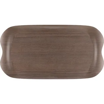 Roltex servírovací tác Wave v dekoru palisandru 430 × 230mm