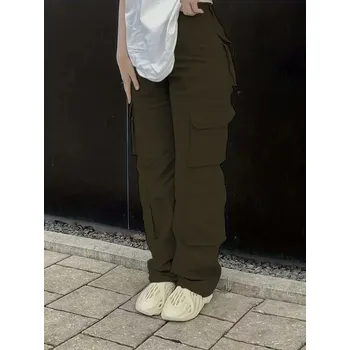 Dámské kalhoty Dámské cargo kalhoty (kapsáče) Barva: army green, Velikost: XL