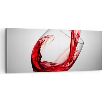 Obraz Foto obraz na plátně 100x40 sklenice obývák ložnice na zeď velký