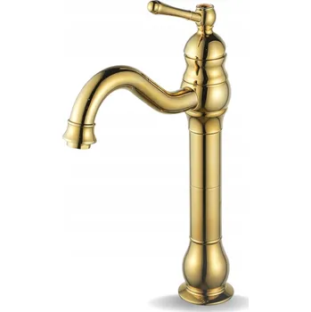 Vodovodní baterie Stojánková umyvadlová baterie Ari UMYVADLOVÁ BATERIE ZLATÁ RETRO zlatá