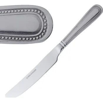 Příbor Olympia jídelní nůž Bead s plnou rukojetí 12 ks