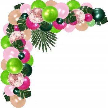 Balónek BALÓNY ROS girlanda oblouk ALOHA HAWAJSKÁ párty