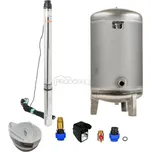 Domácí vodárna s ponorným čerpadlem 3,5 "SC 3-18 400V / 140l nerez - RTS