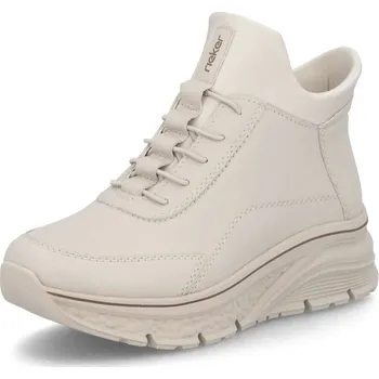Dámské kozačky Dámská kotníková obuv RIEKER 48058-60 béžová W5 37