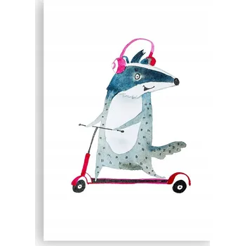 Obraz Plakát bez rámu do obývacího pokoje ložnice 50x70 dětský moderní módní obraz