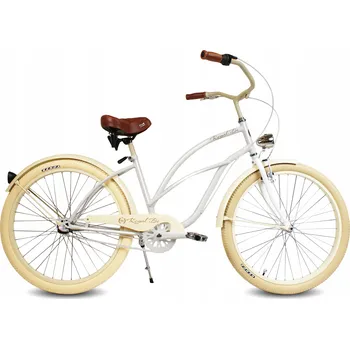 Městské kolo RoyalBi Caramel 26\" bílá 2025 18.5 \"