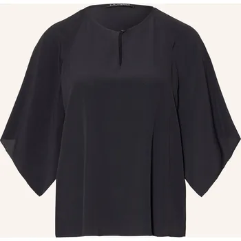 Luisa Cerano Dámská Halenka S Hedvábím A 3/4 Rukávy, tmavě...