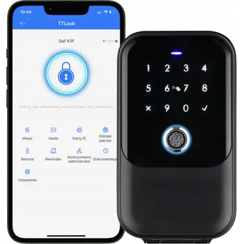 Trezor Domácí trezor na klíče WiFi schránka skrýš smart kód PIN TTLOCK klávesnice