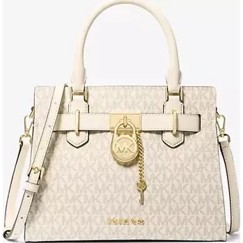 MICHAEL KORS dámská kabelka Hamilton Small mléčná
