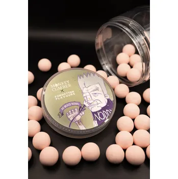 Boilies Forgotten Flavours and Monkey Climber MONKEY CLIMBER X FF plovoucí boilie MIXED HERBS POP-UPS 15 mm
