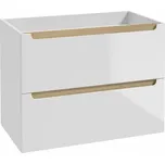 Koupelnová skříňka Naturel Stilla 80x60x45 cm bílá STILLAB08002 - STILLAB08002