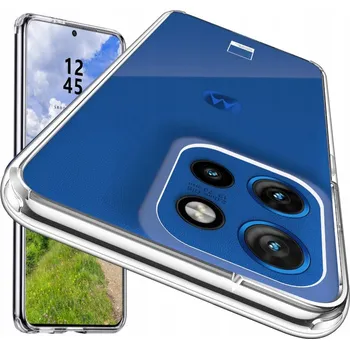Pouzdro na mobilní telefon Zadní Kryt RCBR pro Motorola edge 50 Neo CLEAR CASE bezbarvý