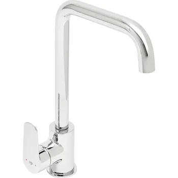 Vodovodní baterie Dřezová baterie SAT Mood s otočným ramínkem chrom SATBSMOOD280L - SATBSMOOD280L