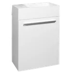 Koupelnová skříňka s umyvadlem Naturel Verona 46x26 cm bílá VERONA46WH - VERONA46WH