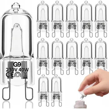 Žárovka ŽÁROVKA HALOGENOVÁ G9 40W 230V 12 ks