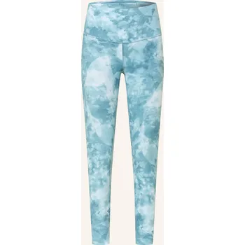 Nike Dámské Legíny Zenvy, petrolejová / bílá, 34