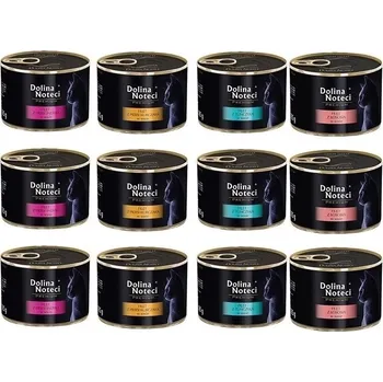 Krmivo pro kočku DOLINA NOTECI Premium pro kočky filet mix chutí 12x185g