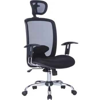 Kancelářská židle Samos - synchro, černá