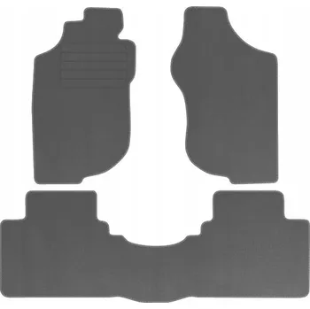 autokoberec Velurové autokoberce Edecor pro Opel Frontera B STD S, 3 ks