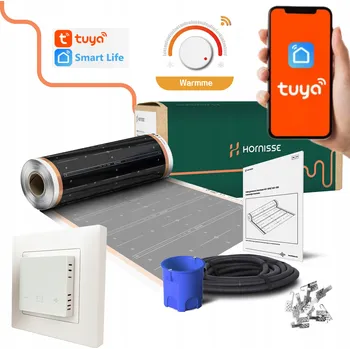 Topná rohož SADA ELEKTRICKÉ TOPNÉ FÓLIE HORNISSE /8 mb, FÓLIE 120 W/m²