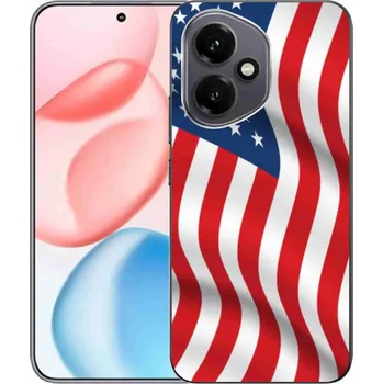 Vlajka Gelový kryt mmCase na Honor 400 - USA vlajka